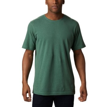 Columbia Summer Chill Short Sleeve, Camiseta Verdes Para Hombre | 815602-XEW